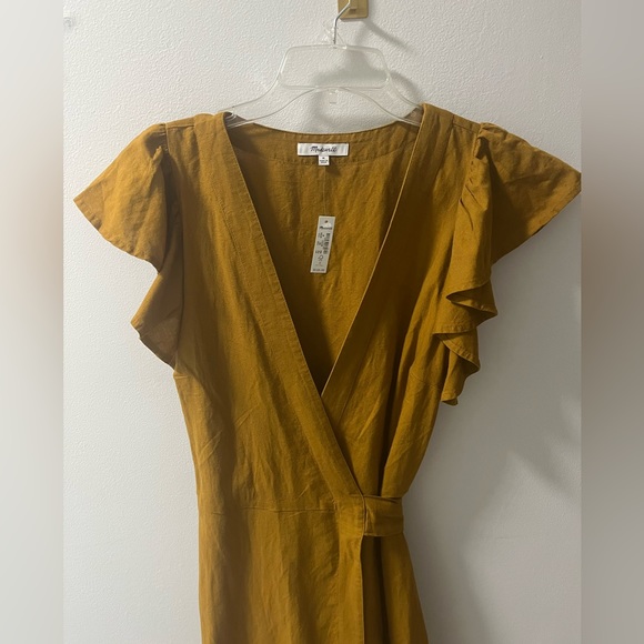 NEW WITH TAGS Madewell wrap dress in size medium - Picture 5 of 8